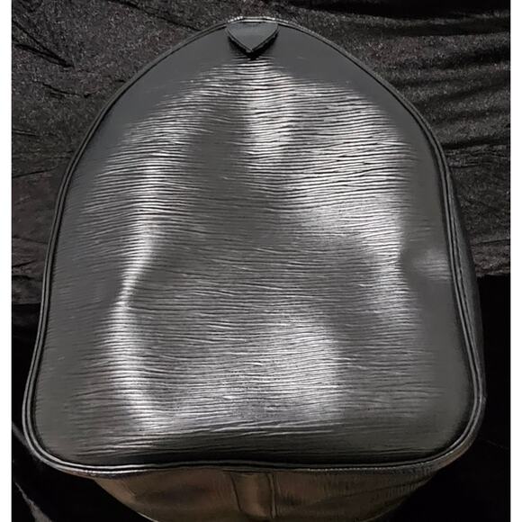 LOUIS VUITTON Epi Keepall 45 Boston Bag Black - Picture 6 of 16